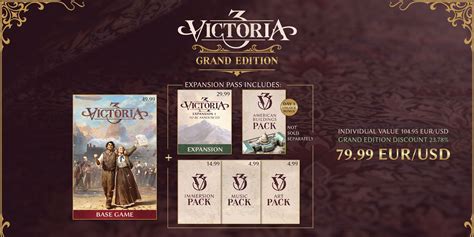 Victoria 3 Grand Edition’s Expansion Pass Explained .